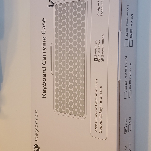 New in box Keychron Keyboard Carrying Case - Picture 5 of 5